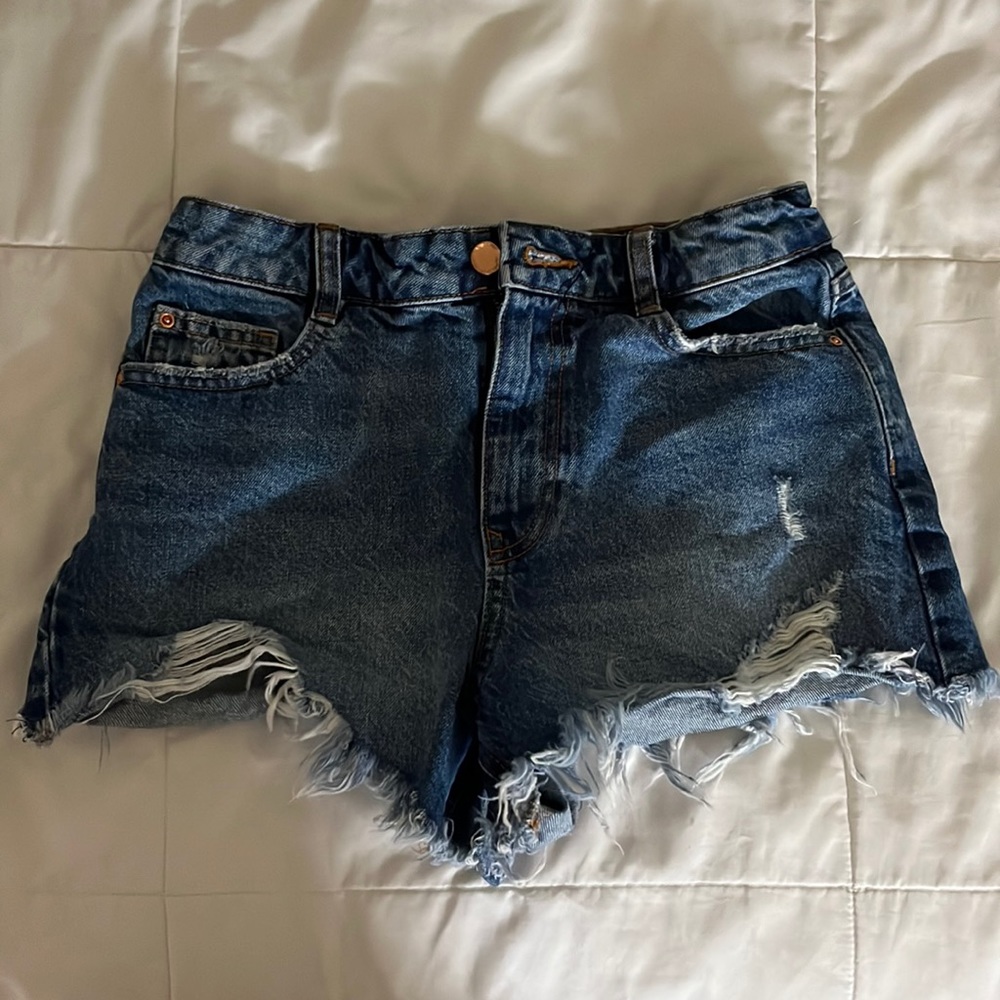 Zara denim shorts